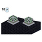 KKXX Building Blocks Toy Set - 1/2000 World Trade Center (1973-2001) Micro Model, Gift for Aircraft Fanatics of Building Block f