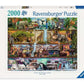 Ravensburger Aimee Stewart: Wild Kingdom Shelves - 2000 Piece Jigsaw Puzzle | Engaging Brain Game | Unique Puzzle Pieces | Fsc-Certified Materials