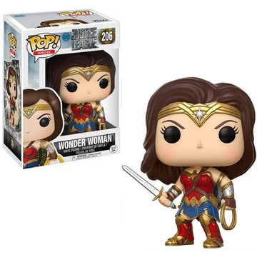 Funko POP! Movies Wonder Woman Figure - 3.75" Plastic Toy - Original Color, Model 13708