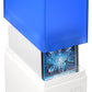 Ultimate Guard Boulder Synergy 100+, Deck Case For 100 Double-Sleeved Tcg Cards, White/Blue, Secure & Durable Storage For Trading Card Games