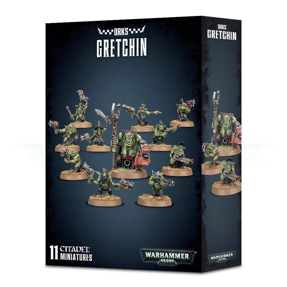 Games Workshop 50-16 Warhammer 40K - Gretchin (2018), Ages 14+, Multicoloured, One Size