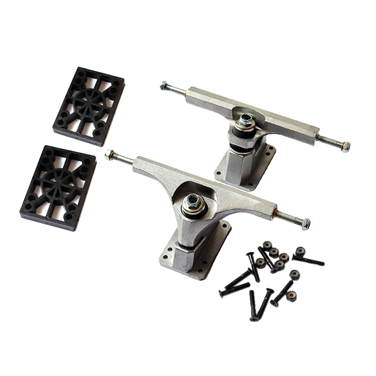 Anbau 1 Pair Skateboard Trucks 6.25in Hangar Replacement Longboard Trucks Bushings