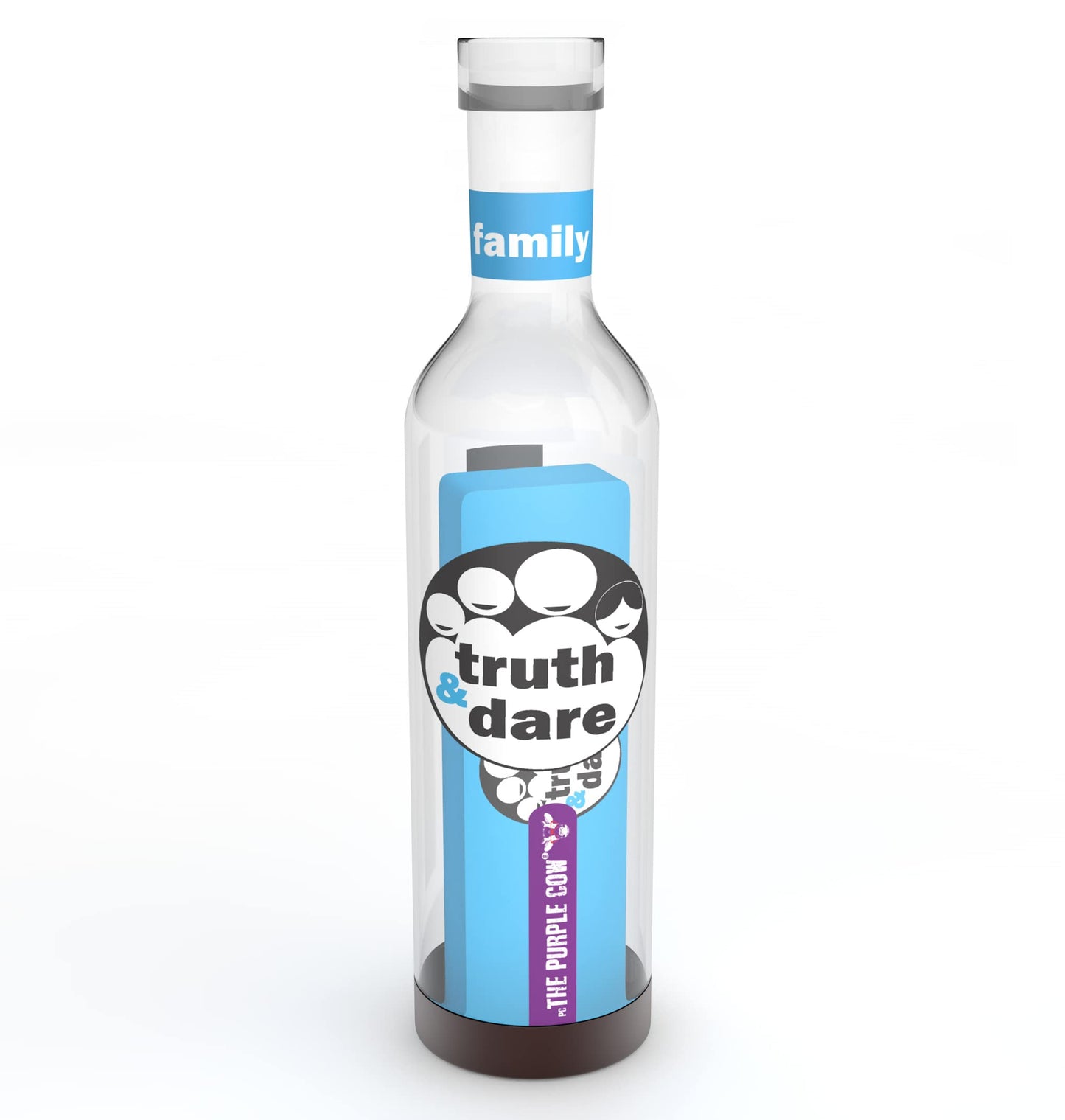 The Purple Cow Truth & Dare Card Game. Family - Family Bonding For Family Gatherings Family Nights That The Whole Family Will En