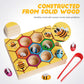 Montessori Wooden Bee Hive Matching Game