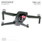 Wrapgrade Main Unit Skin Compatible with DJI Mavic Air 2 (Amry Green)
