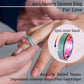 Mhwtty Anxiety Fidget Spinner Ring - Adults Rainbow Stainless Steel