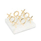 Jonathan Adler Brass Tic Tac Toe Set