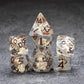 Sage's Portal Animal Familiars Resin DND Dice Set Polyhedral Dice Set for Dungeons and Dragons RPG Pathfinder Tabletop TTRPG (Pu