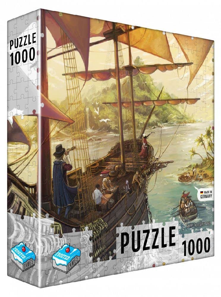 Frosted Games FRG00052 Jigsaw Puzzle Cooper Island (1000 Pieces)