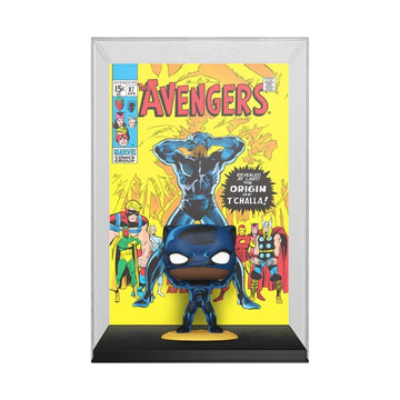 Funko Pop! Comic Covers: Marvel - Black Panther  T'Challa Special Edition Multicolor limited availability Vinyl Figure #36