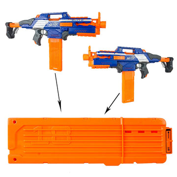 2 Pack 18-Dart Quick Reload Clip And 40 Dart Refill Pack For Nerf N-Strike Elite Series (Orange)