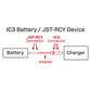 Spektrum Adapter: IC3 Battery/JST-RCY Device, SPMXCA310