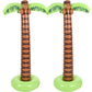 The Dreidel Company Inflatable Palm Tree Luau Decorations, Large 5.5 Ft, Tiki Pool Parties, Beach Party, Birthday Event, Outdoor Swimming, 66' Tall (2-Pack)