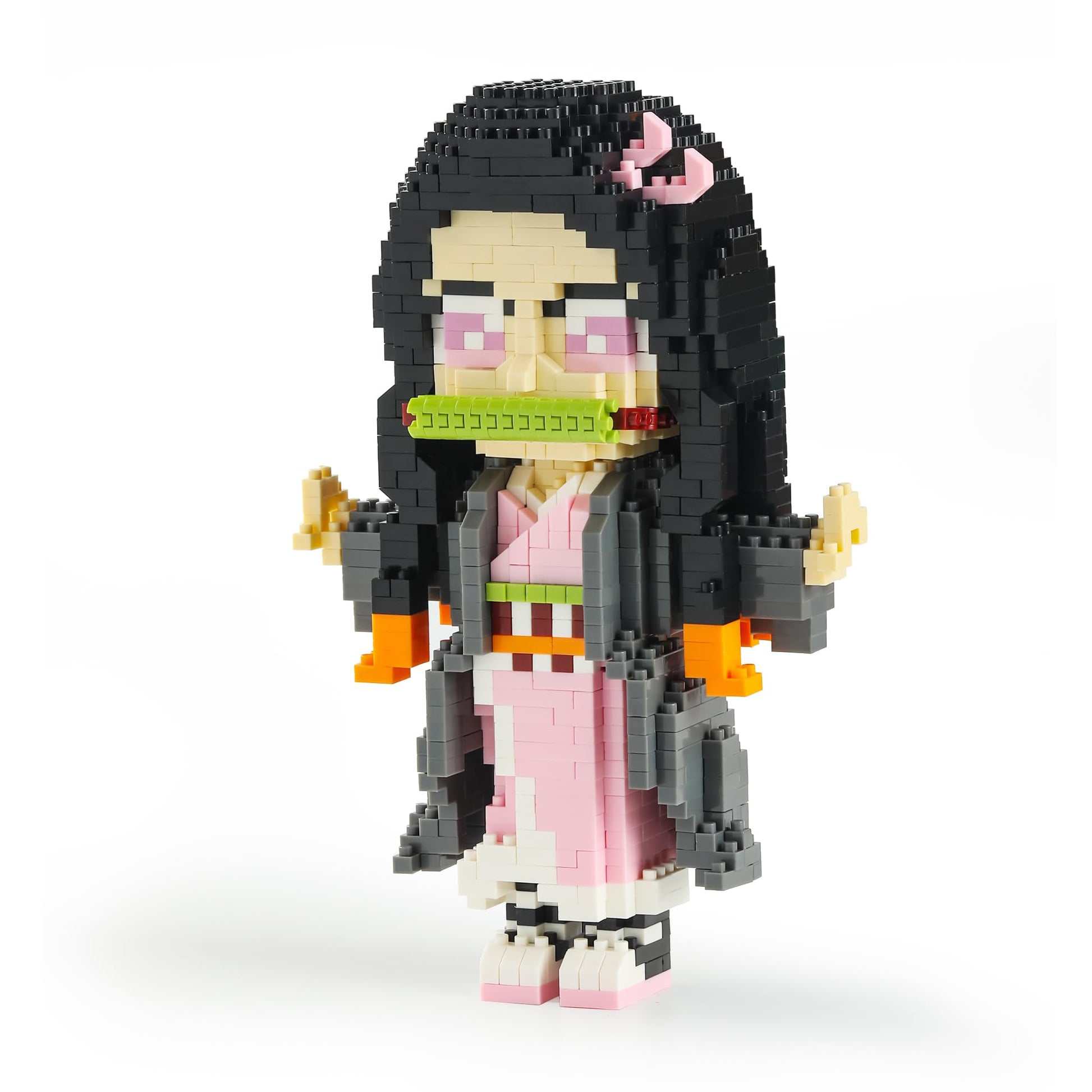 MACTANO Anime Demon Slayer Brickheadz Nezuko Kamado Figure Building Set Micro Mini Building Block Toy for Kids mature-themed-1162pcs