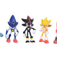 Classic Sonic 15-Piece Figure Play Set - Friends, Palm Trees, Sonic Gems