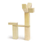24 Piece Tegu Magnetic Wooden Block Set, Natural, 1-99 Years Old