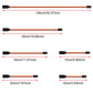 Aceirmc 30Pcs 3-Pin Servo Extension Cable Cord Female To Male Lead Wire Connector Jr For Rc Car Airplanes Remote Control (6 Size