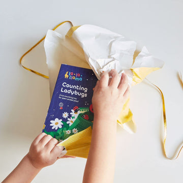 Counting Ladybugs - Montessori Wooden Counting Toy For Girls 3 4 5 Year Old - Ladybug Learning Toys For Toddlers - Preschool Kids Toys For Number Matching, Sorting & Fine Motor Skills - Lady Bug Gifts