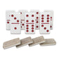 Idtq Dominoes Set For Adults, Double 6 Dominos Game Set With 28 Domino Tiles Double With Upscale Gift Boxes -7 Polyhedral Dice -