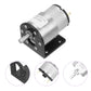 Dmiotech Micro Dc 12V 10Rpm Geared Motor With Bracket Gear Reduction Motors 37Mm Diameter Gearbox Micro Speed Reduction For Rc C