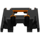 Vgoohobby Aluminum Transmission Plate Metal Chassis Skid Plate Compatible with Traxxas 1/18 TRX4M Bronco Defender Rc Crawler Car