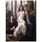 The Vampire Diaries Elena Damon Stefan 500 Piece Jigsaw Puzzle For Adults, 16' L X 21.5' W