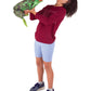 Folkmanis Frog Life Cycle Hand Puppet, Green, 8'