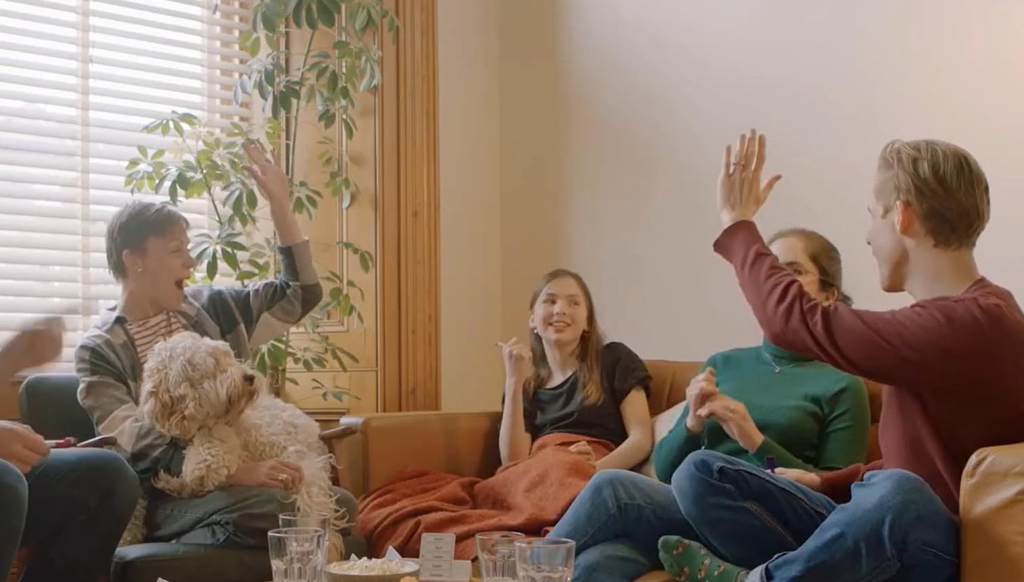 Asmodee Just One Party Game - Cooperative Mystery Word Guessing Fun for Family & Friends, Kids & Adults, Ages 8+, 3-7 Players, 1