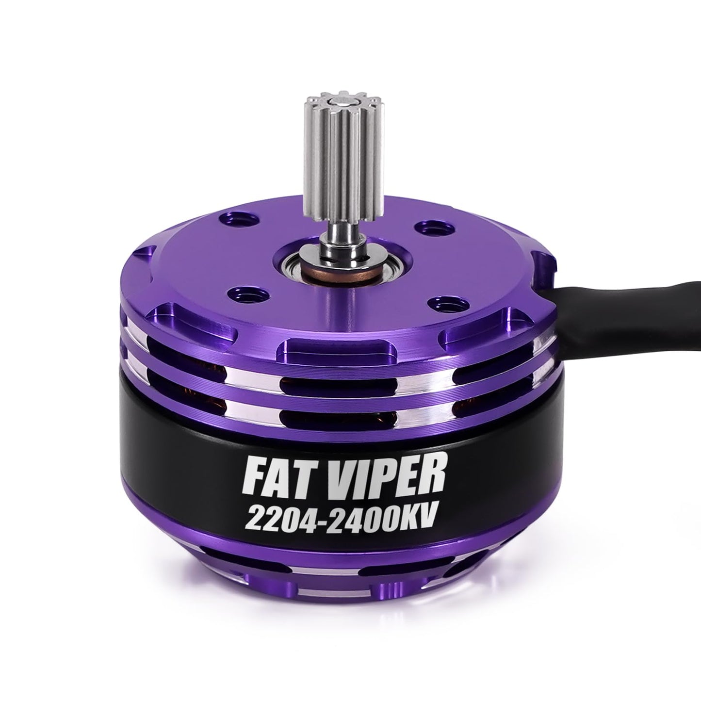 INJORA Fat Viper 2204 2400KV Brushless Outrunner Motor for TRX4M 1/18 RC Upgrade