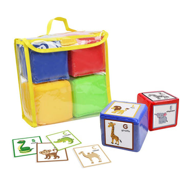 Godery Diy Education Playing Game Dice, Pocket Cubes For Teaching (Set Of 4)