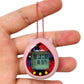 Silicone Cover Case For Jujutsu Kaisen Tamagotchi Nano, Protective Sleeve Skin Case For Tamagotchi Hello Kitty And For Pac-Man Device Interactive Game Machine(Only Cover) (Transparent Pink)