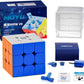 Hawkister Moyu Wrm V9 Magnetic 3X3 Stickerless Speed Cube, Moyu Weilong Wr M V9 Magnetic Dual Adjustment Professional Flagship 3