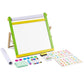 VEVOR Tabletop Art Easel for Kids, 3-in-1 Wooden Double-Sided Kids Art Easel with Magnetic Whiteboard, Chalkboard, Paper Roll, 