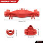 RCAWD Front Axle Housing Cover Case Set LOS242031 for Losi 1/8 LMT Red
