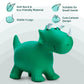 EVERICH TOY Inflatable Triceratops Bouncer, Medium Green PVC Kids Ride-On Hopper for 18 Months to 4 Years Old