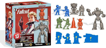 Fallout Nanoforce Series 1 Army Builder Figure Collection - Boxed Volume 2 | Vault Boy | Nuka Cola | Special Edition Collectible Gaming Figures |