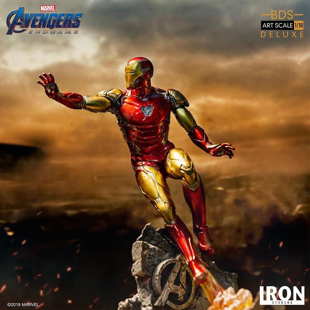 1:10Th Iron Man Mark Lxxxv Deluxe Bds Art Scale Statue, Is20019
