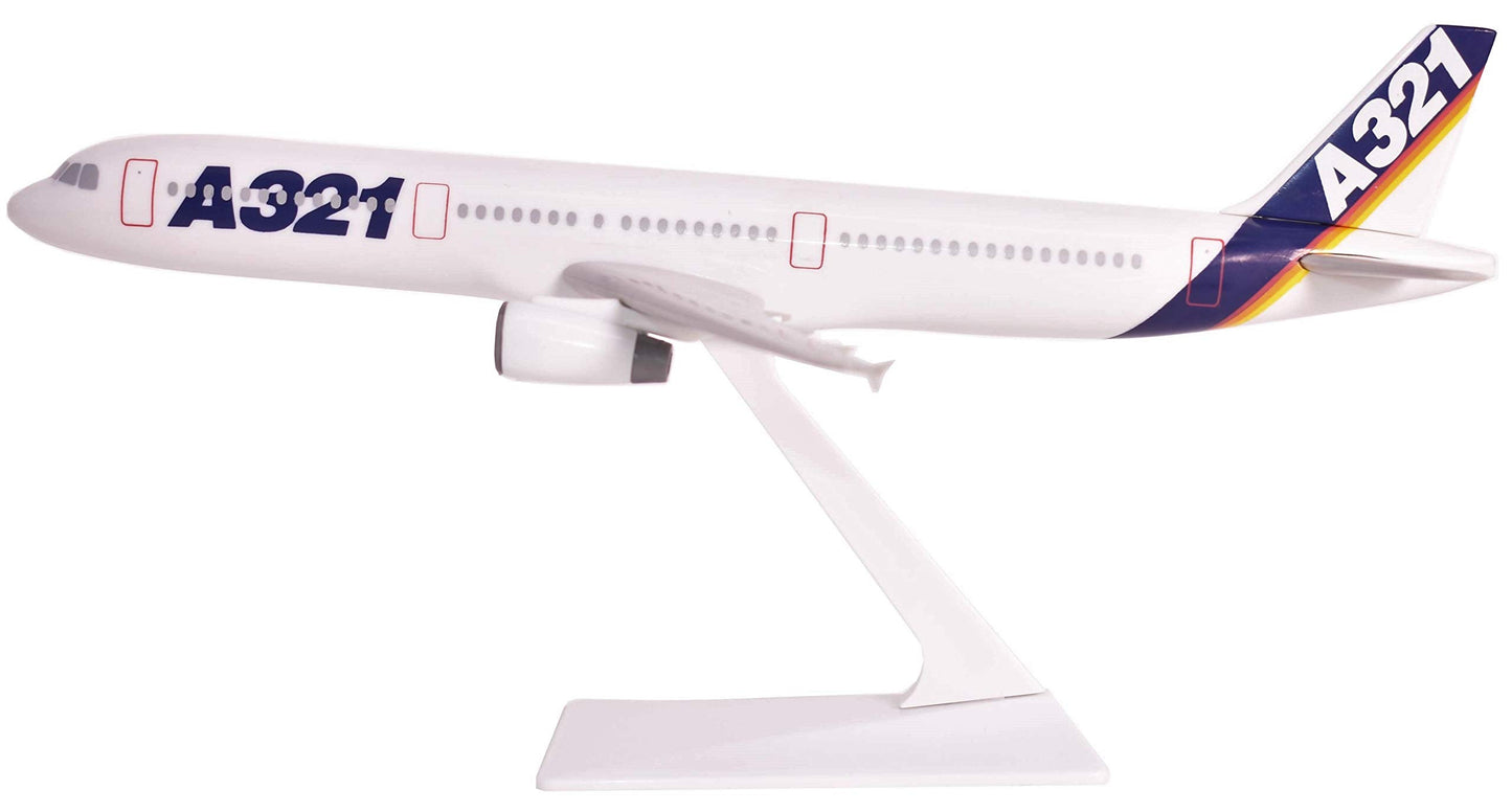 Airbus Demo (87-05) A321-200 Airplane Miniature Model Plastic Snap Fit 1:200 Part# Aab-32100H-001