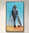 Wetceaom Display Wallboard For Lego Icons Dune Atreides Royal Ornithopter 10327, Gift Ideas For Lego Car Wall Mount Enthusiast,