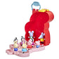 Peppa Pig Peppas Adventures Peppa Briefcase, George and Their Friends, Preschool Toy, 9 Figures with Zebra Sisters