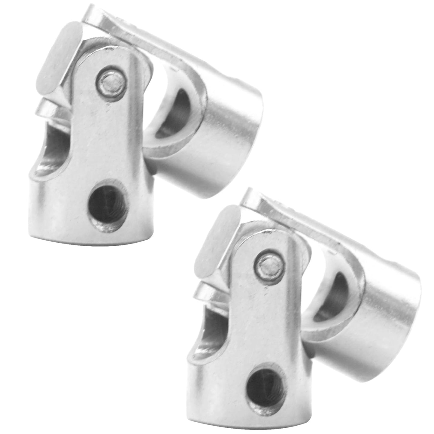 5Pack Vgoohobby Universal Rotatable Steering Shaft U Joint Coupling Motor Connector Coupler for RC Car Robot Crawler Boat (6mm t