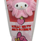 Hello Kitty And Friends 14-Inch My Melody Pink Plush Valentine Flower With A Bendable Stem - Giftable Packaging - Officially Lic