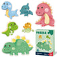 6 Pack Large Size Dinosaur Jigsaw Puzzle Toddler Toy,31 PCS Children Learning Preschool Educational Ages 2, 3, 4 Year Old for Ki