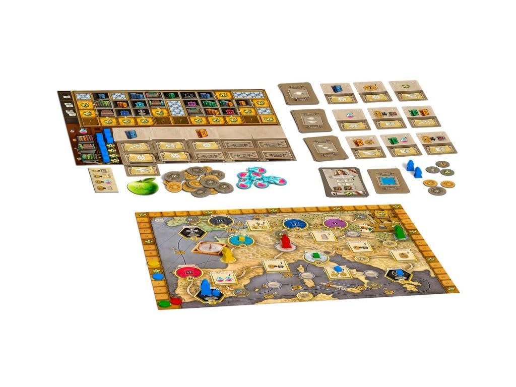 Newton Board Game | Strategy Game for Teens and mature-themeds| Fun Board Game mature-themed and Family Game Night | Ages 14 and up | 1 to 4 Players | Average Playtime 90 Minutes | Made by Cranio Creations
