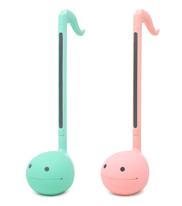 Otamatone Japanese Electronic Musical Instrument Portable Music Synthesizer From Japan By Maywa Denki Studio Award Winning, Educational Fun Gift For Children, Teens & Adults - Mint, Strawberry Set