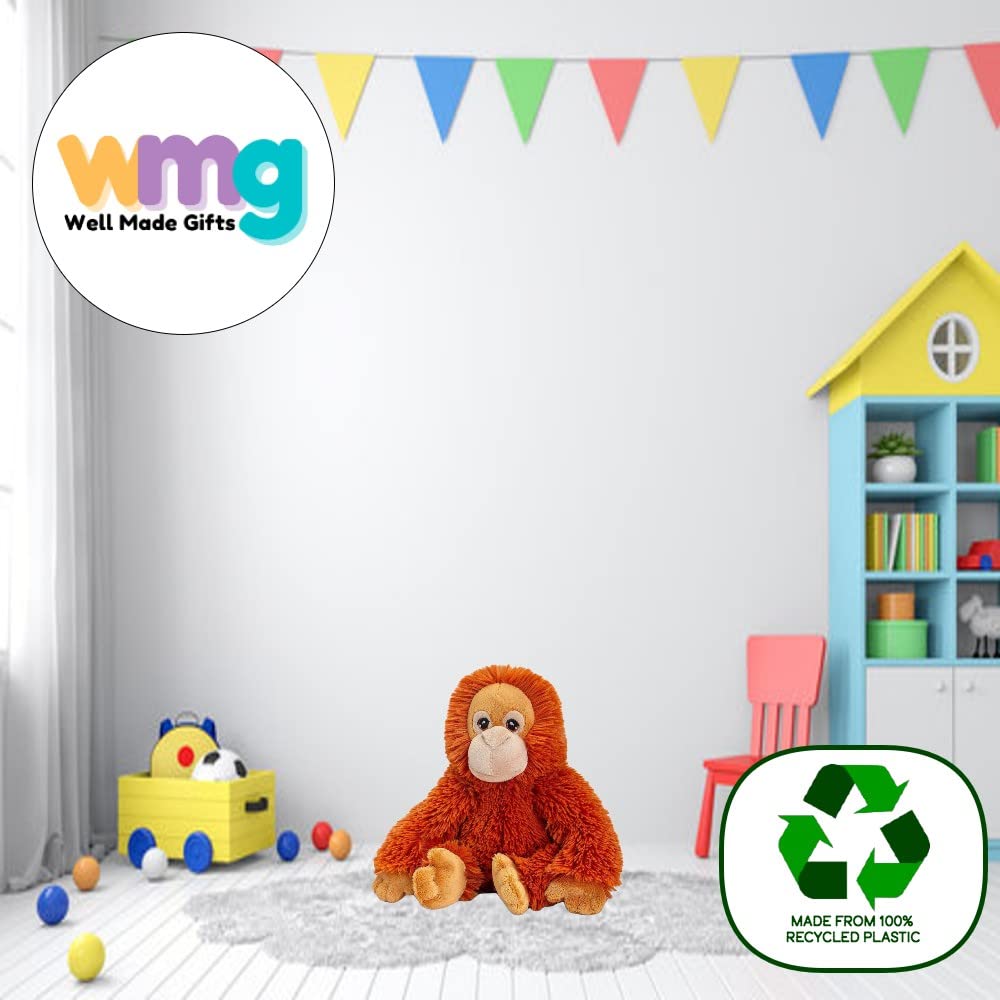 Deluxe Paws 100% Recycled Plush Eco Toys (Orangutan)