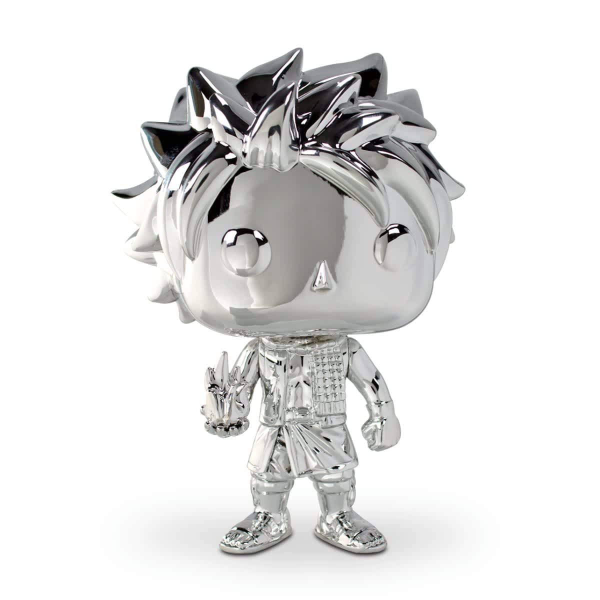 Funimation Funko Pop! Anime Natsu (Silver Chrome) Vinyl Figure - Multicolored, Model 42283