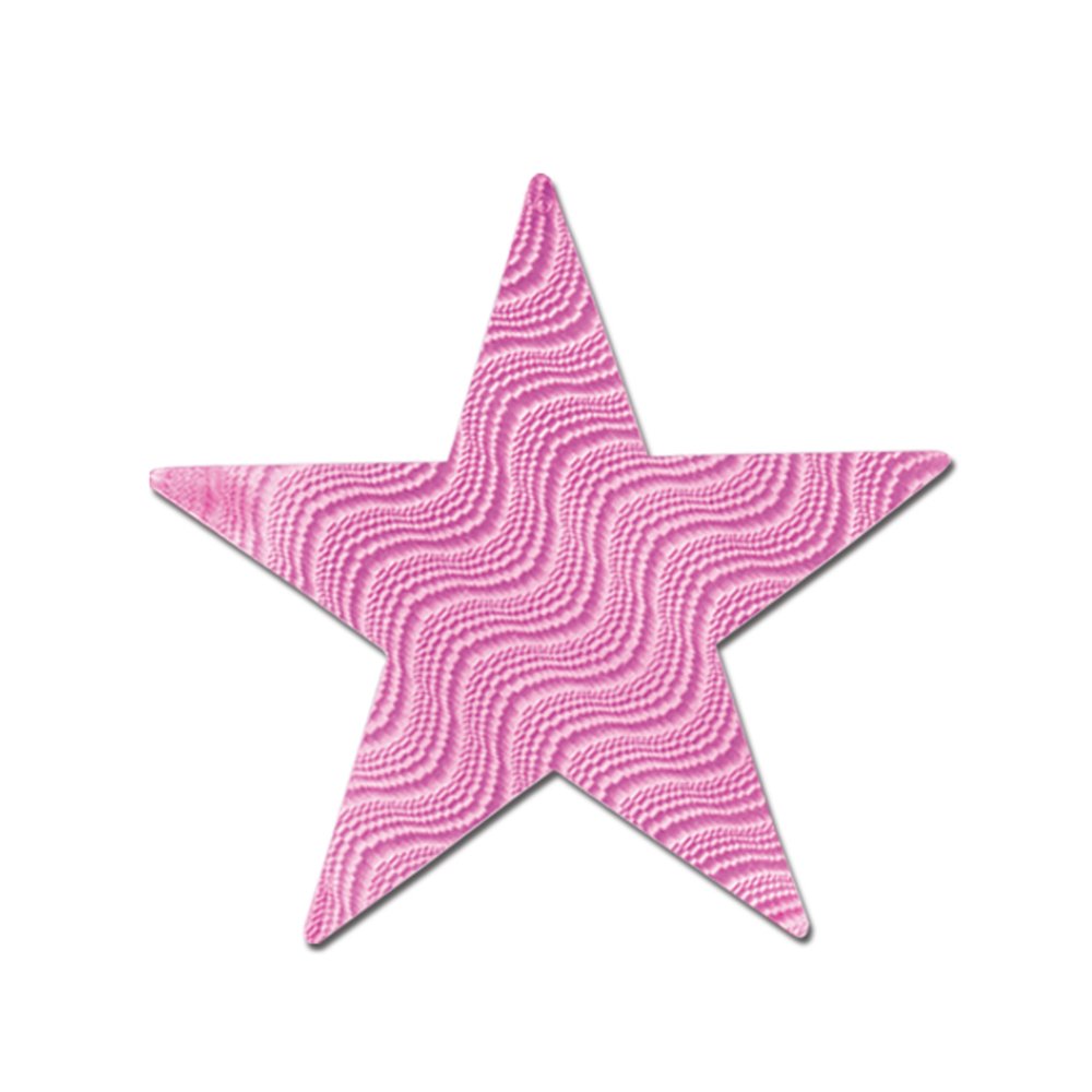 Beistle Embossed Foil Star Cutout