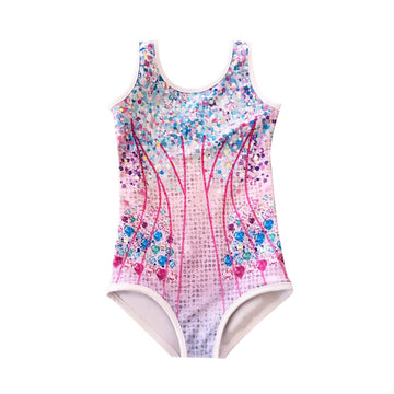 uivic Concert Outfit for Little Girls Fans Sparkles Bodysuit Leotard Touring Musical Party Singer Costume (Multicolor, 5Years-6Y