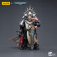 Beerise Joytoy 1/18 Action Figures - Warhammer 40,000 Black Templars Marshal Baldeckrath - 5,Classic Character,Collectible,Age 1